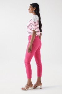 PINK FAITH PUSH IN JEANS