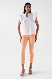 ORANGE FAITH PUSH IN JEANS