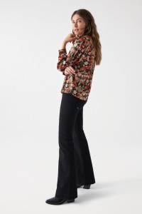 BLOUSE AVEC MOTIF FLORAL