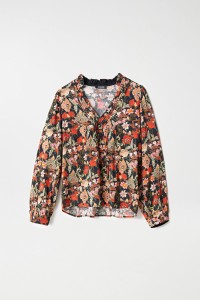 FLORAL PRINT BLOUSE