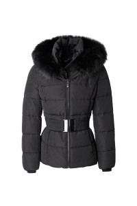 BELTED PUFFER COAT