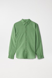 LINEN BLEND SHIRT