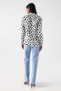 POLKA DOT BLOUSE