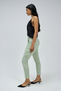 PANTALONES CARGO FAITH PUSH IN CROPPED SKINNY