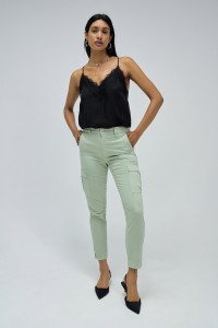 PANTALONES CARGO FAITH PUSH IN CROPPED SKINNY