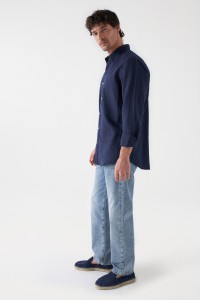 LINEN BLEND SHIRT