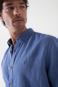 LINEN BLEND SHIRT