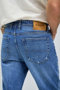 JEANS TAPERED CROPPED