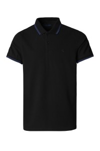 BSC POLO W STRIPED COLLAR OUTLET