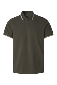 BSC POLO W STRIPED COLLAR OUTLET