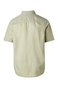 BSC COTTON LINEN SHORT SLEEVE SHIRT