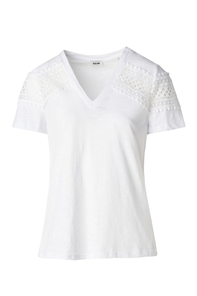 LACE BASIC T-SHIRT OUTLET