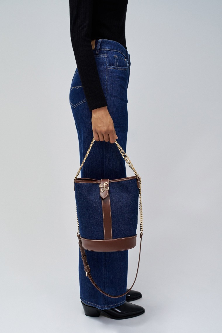 SAC BUCKET EN JEAN