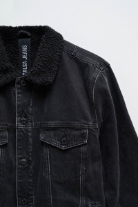 VESTE EN JEAN AVEC DOUBLURE