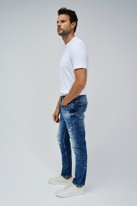 JEANS CRAFTSERIES WITH RIPS