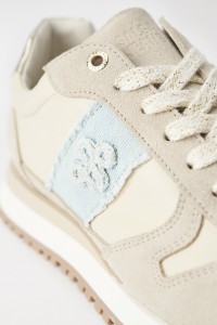 DENIM DETAIL SNEAKERS