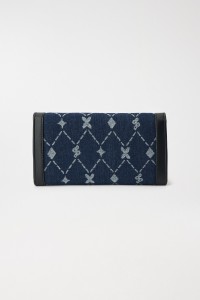 DENIM PATTERNED WALLET