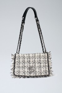 BOLSO DE TWEED CON BRILLO