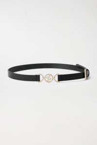 CEINTURE EN CUIR AVEC LOGO DOR