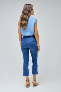 JEANS FAITH PUSH IN CROPPED FLARE