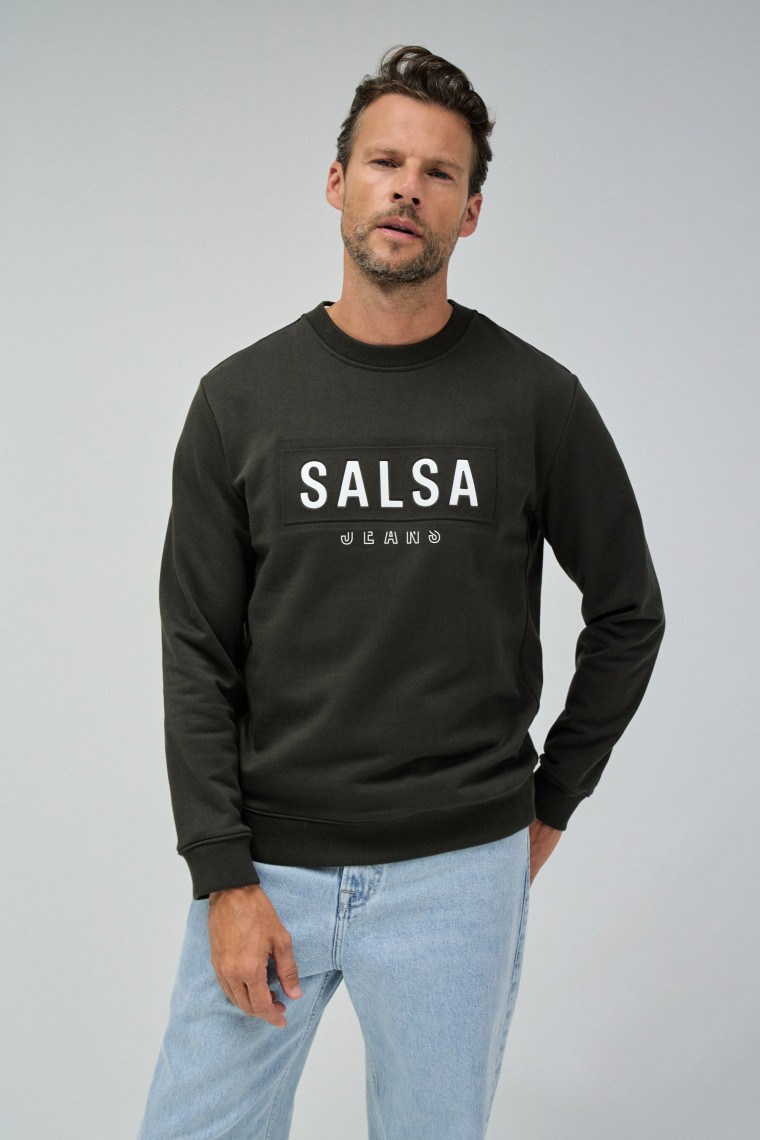 SWEATSHIRT WITH BRANDING