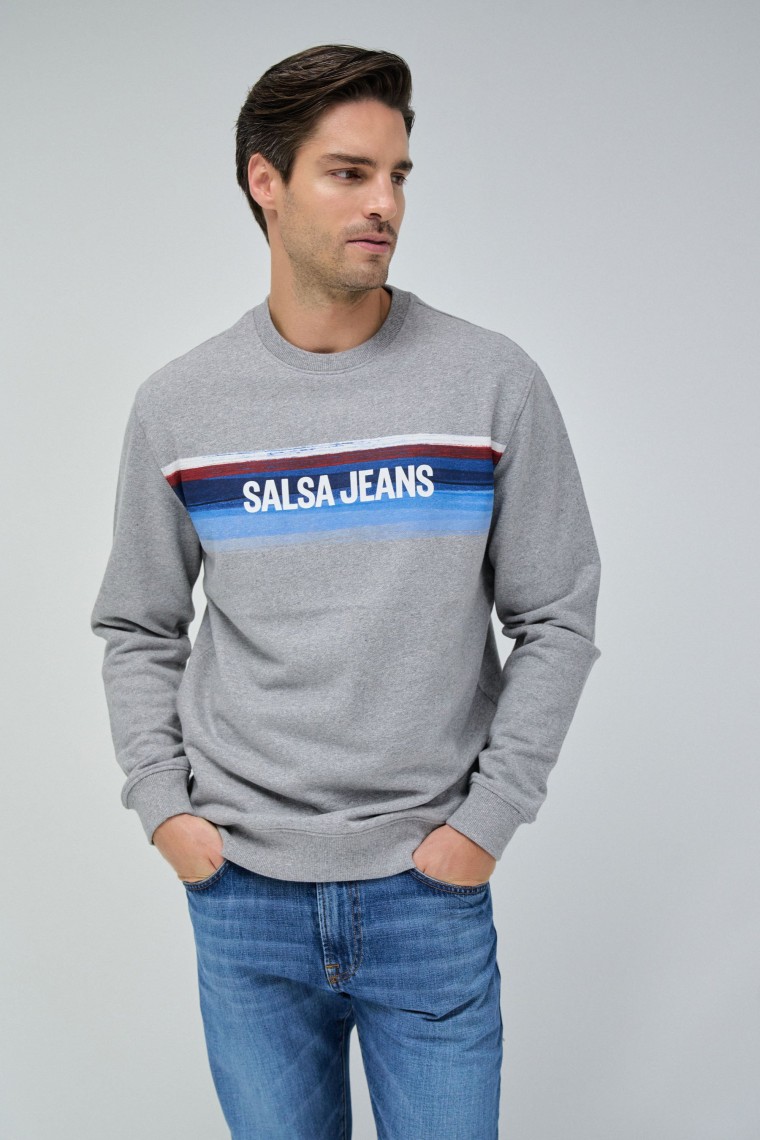 SWEATSHIRT WITH BRANDING