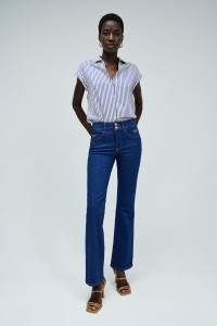 JEANS SECRET PUSH IN BOOTCUT AVEC DTAILS DORS