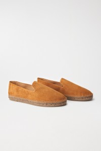 LEATHER ESPADRILLES