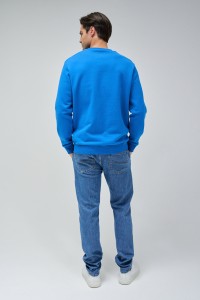 FRENCH TERRY HOODIEMEDIUM BLUE