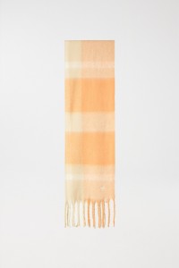 CHECKED SCARF WITH CHECK PATTERN