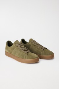 ZAPATILLAS EN PIEL SUEDE