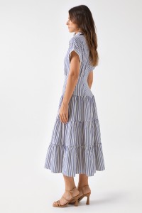 LONG STRIPED DRESS