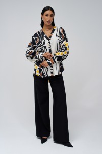 OVERSIZE SHIRT WITH COLOURED PATTERN