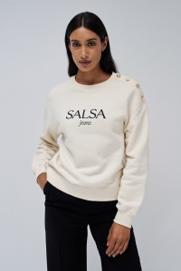 SWEATSHIRT WITH BRANDING