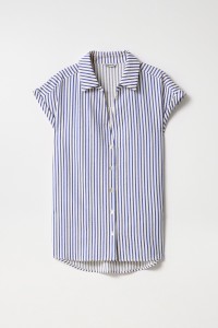 SHORT SLEEVE STRIPED SHIRT