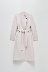 LONG GRACE COAT WITH BELT