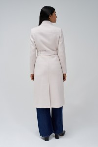 LONG GRACE COAT WITH BELT