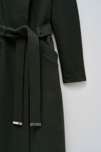 LONG GRACE COAT WITH BELT