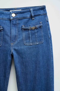 JEANS DESTINY PUSH UP BOOTCUT AVEC POCHES