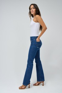 JEANS DESTINY PUSH UP BOOTCUT AVEC POCHES