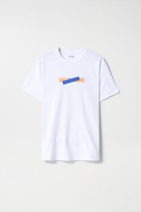 COTTON T-SHIRT WITH SALSA LOGO