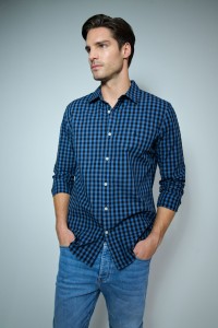 CAMISA SLIM FIT DE CUADROS