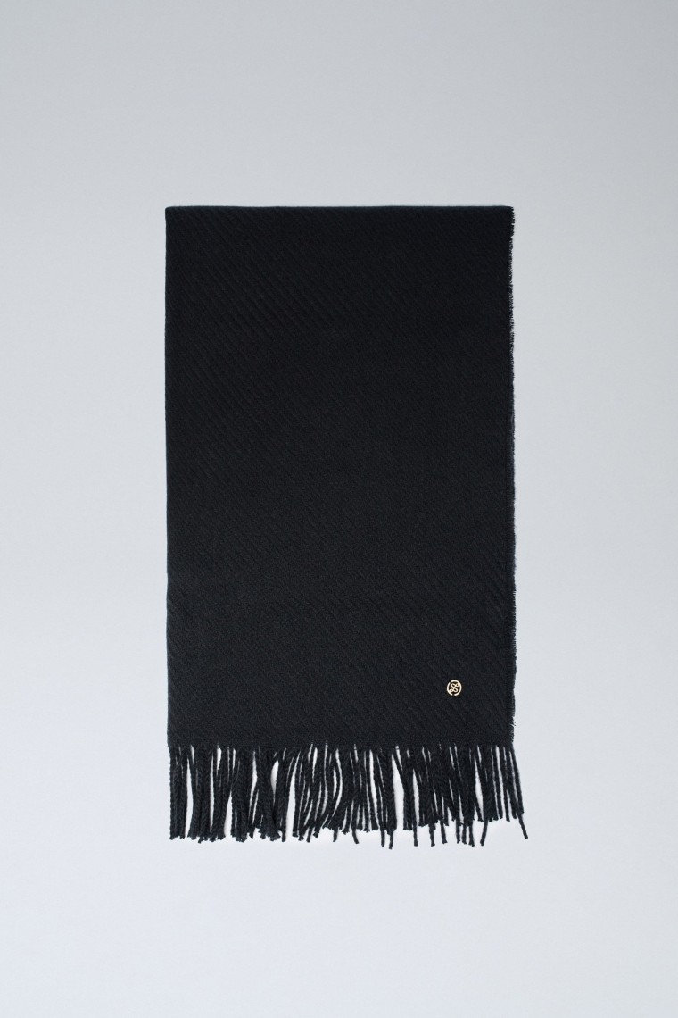 FRINGED SCARF