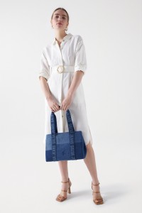 DENIM TOTE BAG