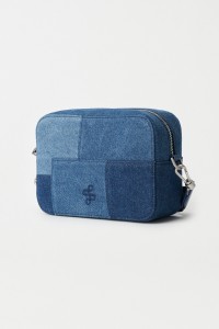 SCHULTERTASCHE AUS DENIM