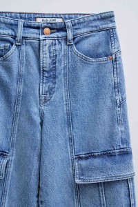 JEANS CARGO FAITH PUSH IN DROIT