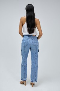 JEANS CARGO FAITH PUSH IN DROIT