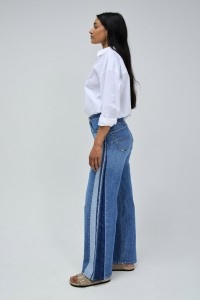 FAITH PUSH IN WIDE JEANS