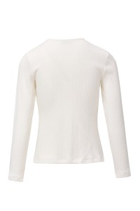 OUTLET SLIM V-NECK SWEATSHIRT