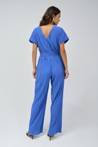 WRAP JUMPSUIT WITH BELT